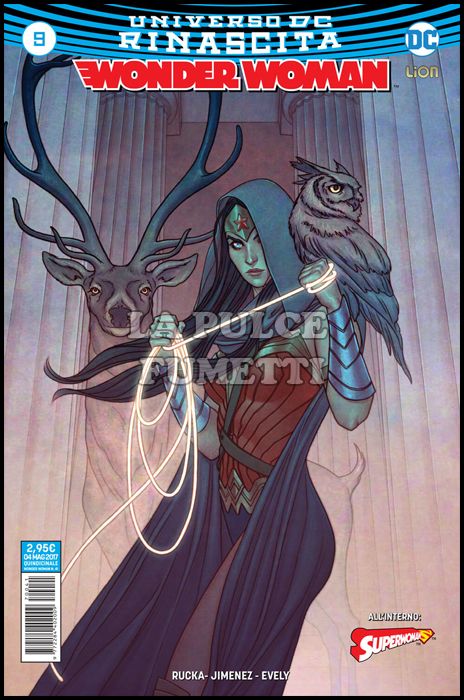 SUPERMAN L'UOMO D'ACCIAIO # 41 - WONDER WOMAN 9 - RINASCITA